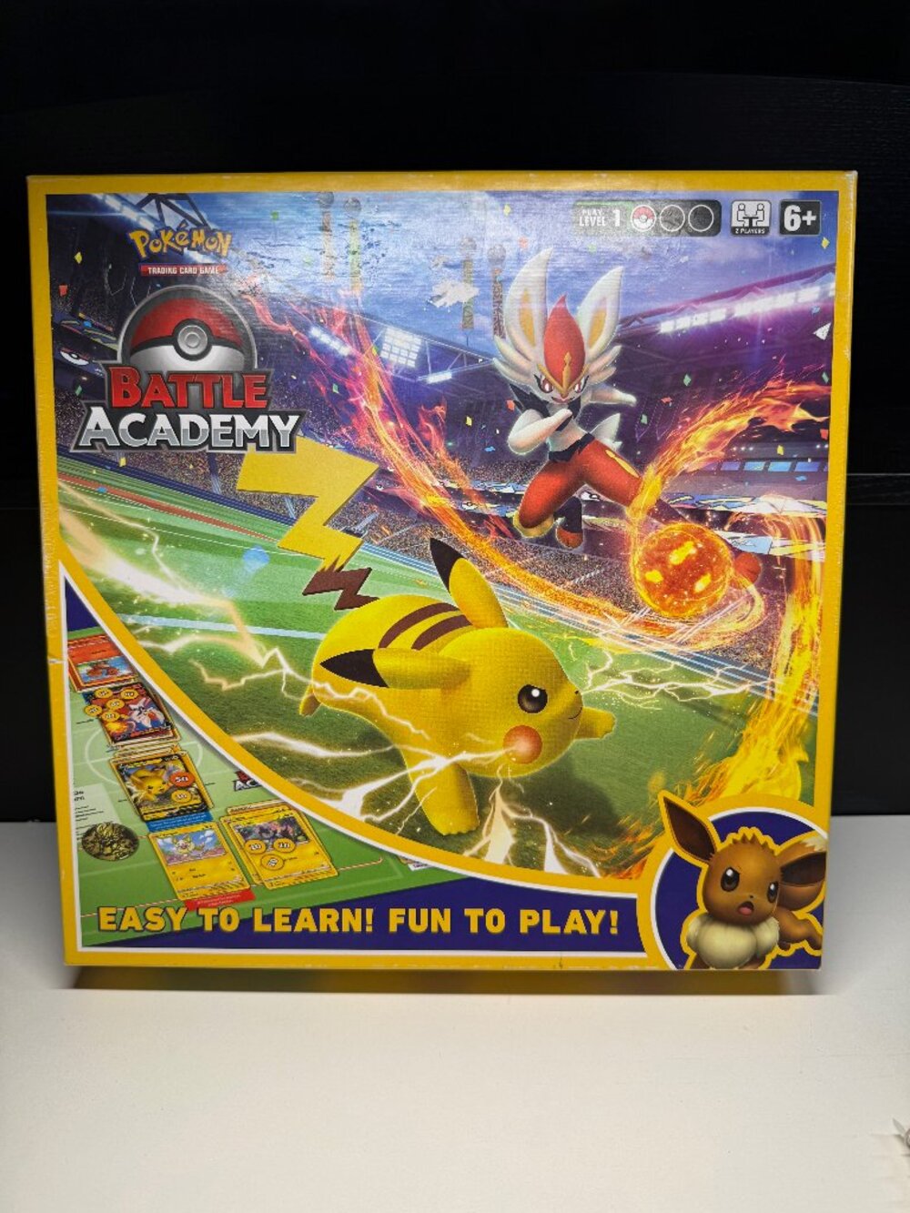 Pokemon Battle Academy Board Game Used